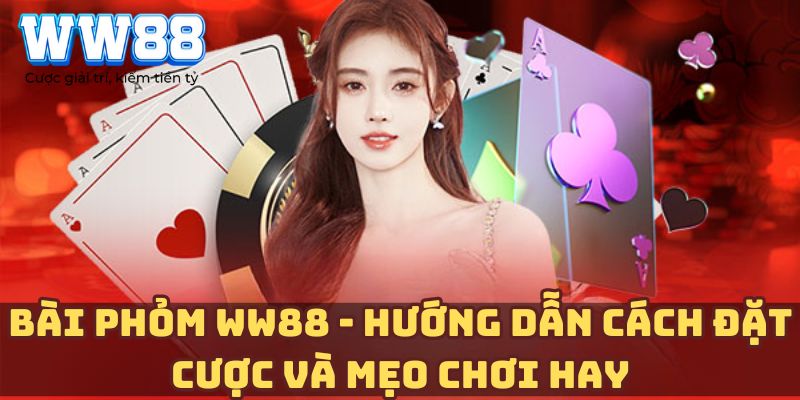 Bài Phỏm WW88 – Hướng dẫn cách đặt cược và mẹo chơi hay