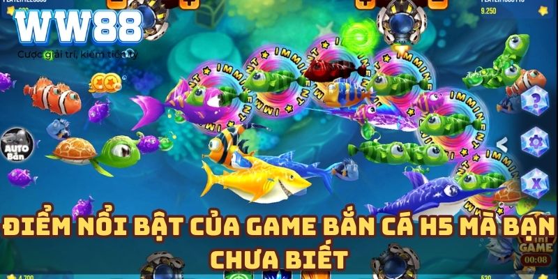 Điểm nổi bật của game bắn cá H5 mà bạn chưa biếtĐiểm nổi bật của game bắn cá H5 mà bạn chưa biết