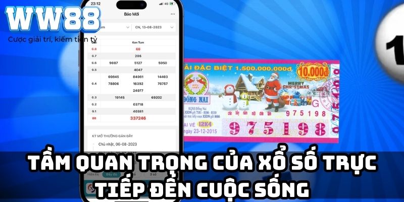 Tầm quan trọng của xổ số trực tiếp đến cuộc sống